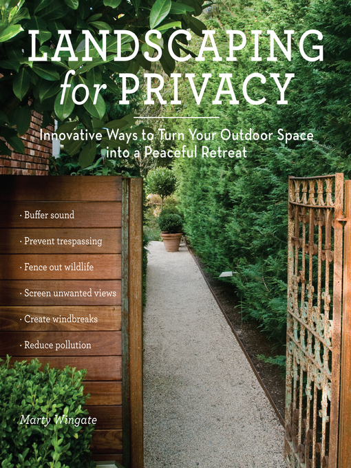 Title details for Landscaping for Privacy by Marty Wingate - Available